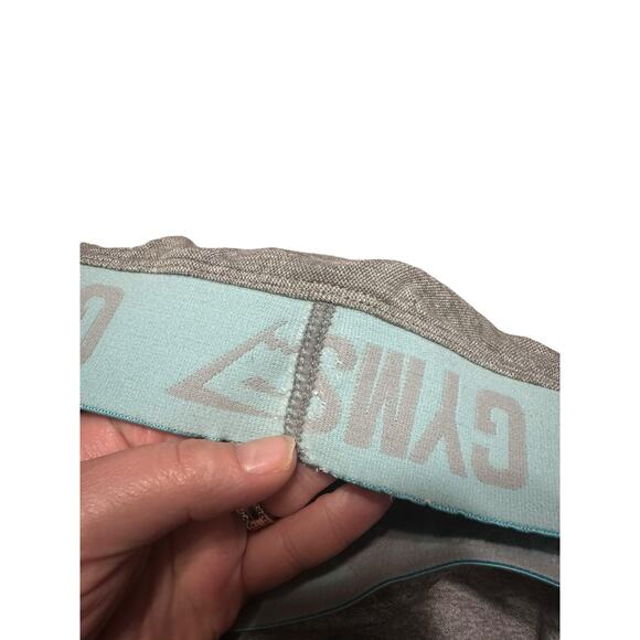 Gymshark Flex Full Length Leggings Butt Lifting Blue and Gray Size Small - Picture 4 of 6
